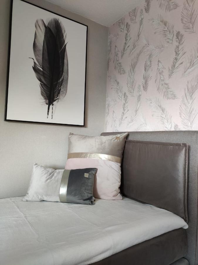 Ferienhaus Blaue Blume Mit 11 Kw Ladestation, Kamin, Terrasse, Eingezaeuntem Garten, Sauna, Wlan, Netflix, 2 Hunde Willkommen! Güntersberge المظهر الخارجي الصورة